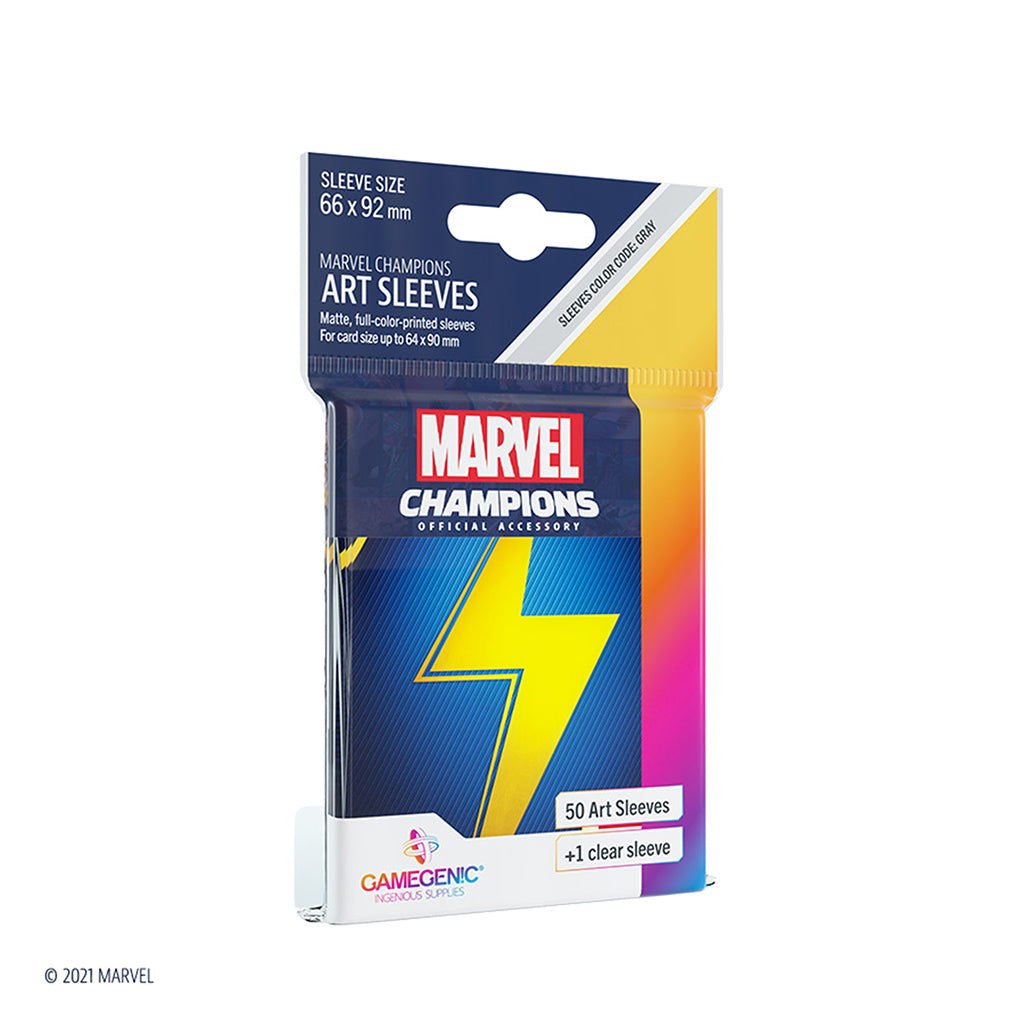 Marvel Art Sleeves Ms. Marvel Card Supplies Gamegenic [SK]   