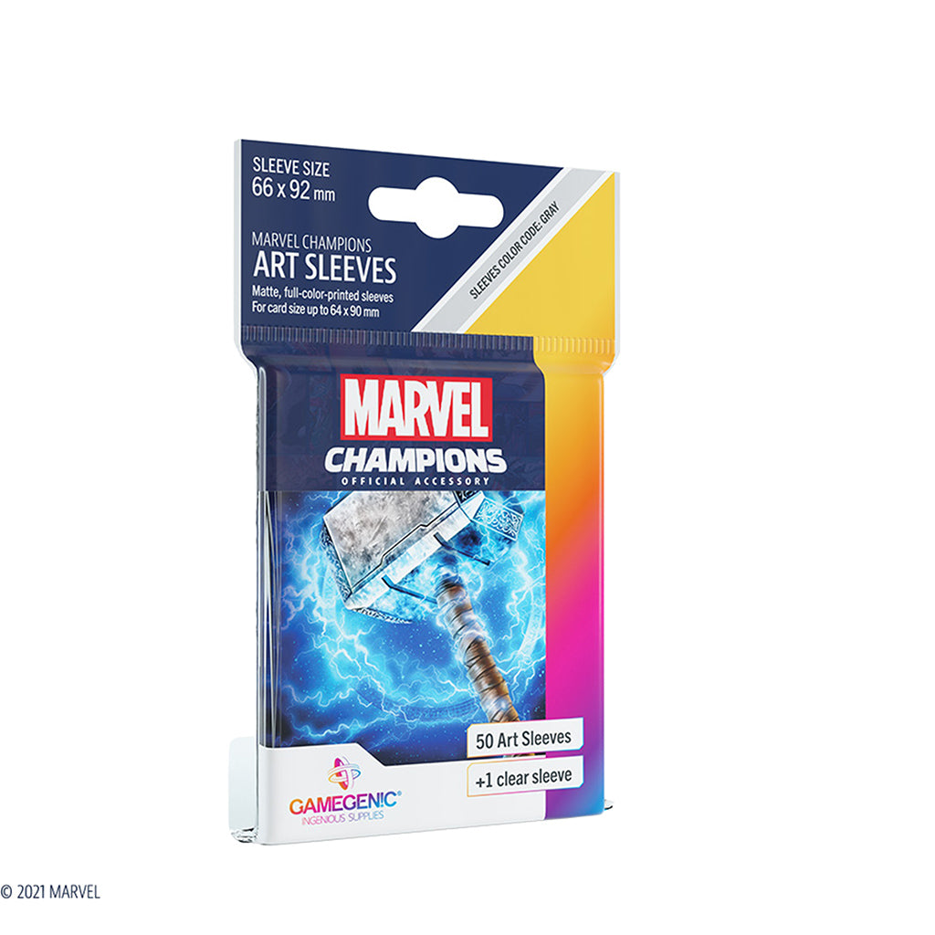 Marvel Art Sleeves Thor Card Supplies Gamegenic [SK]   