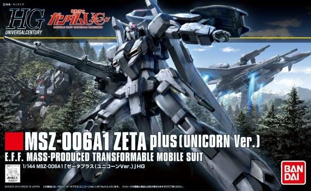 #182 MSZ-006A1 Zeta Plus (Unicorn Ver.) "Gundam UC" Activities Bandai [SK]