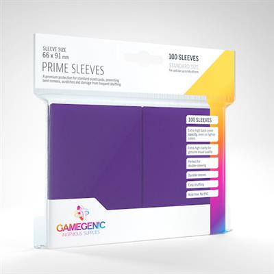 Gamegenic Prime Sleeves Purple Card Supplies Gamegenic [SK]   