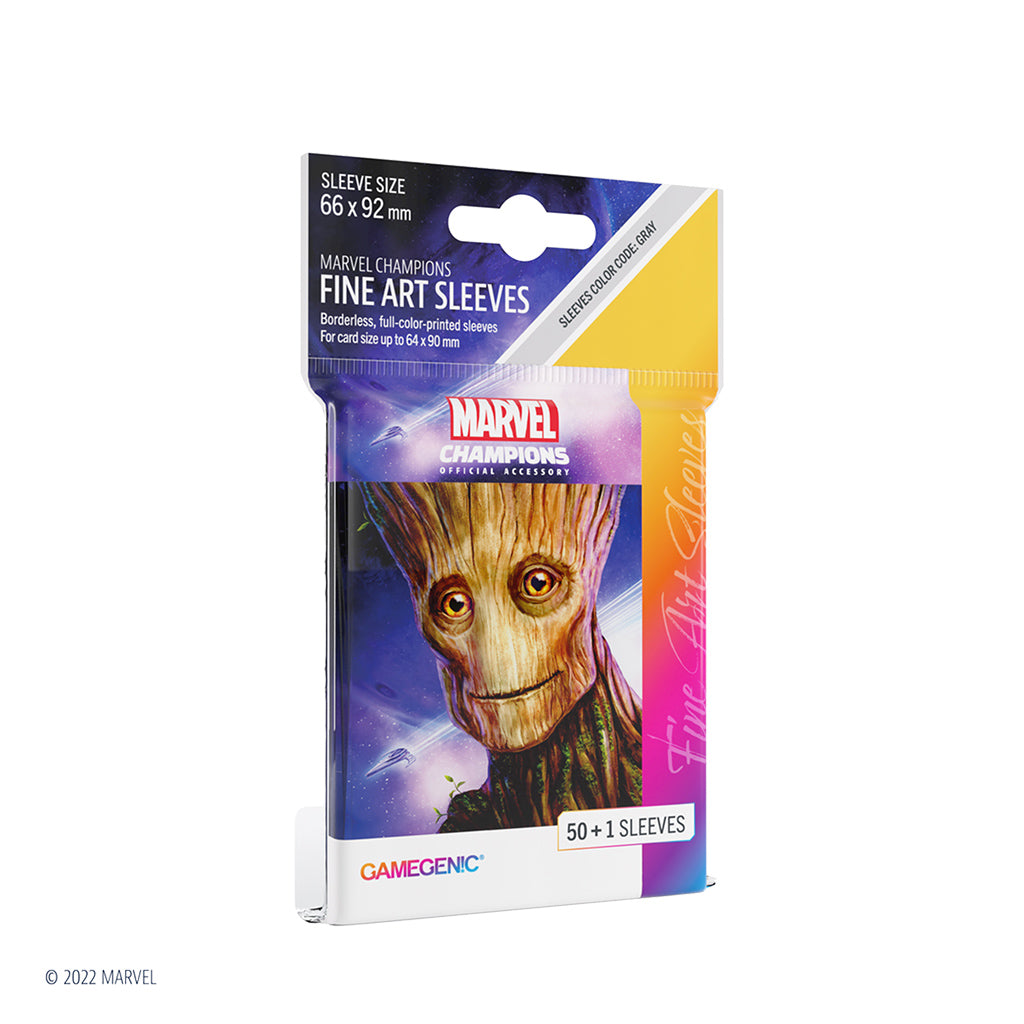 Marvel Art Sleeves Groot Card Supplies Gamegenic [SK]   