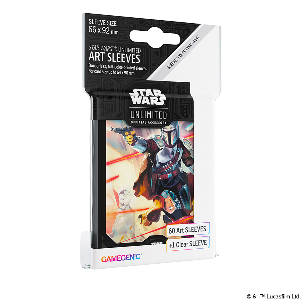 Gamegenic Star Wars Unlimited Art Sleeves - Mandalorian Card Supplies Gamegenic [SK]   