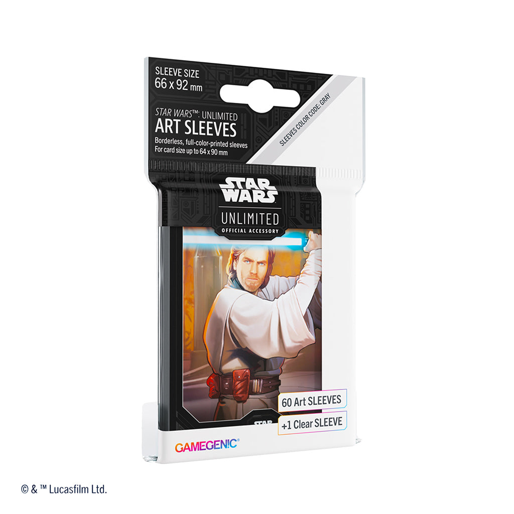 Gamegenic Star Wars Unlimited Art Sleeves - Obi-Wan Kenobi Card Supplies Gamegenic [SK]   