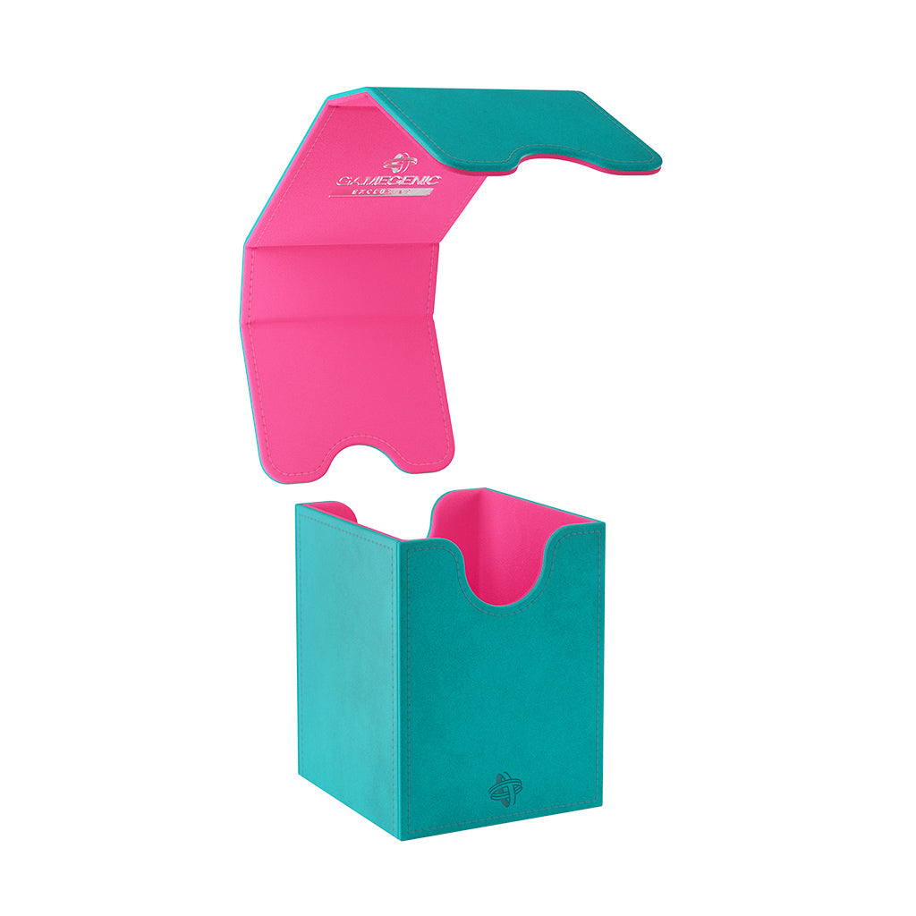 GameGenic Squire 100+ XL Convertible Teal/Pink Card Supplies Gamegenic [SK]
