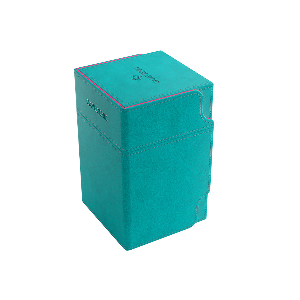 GameGenic Watchtower 100+ XL Convertible Teal/Pink Card Supplies Gamegenic [SK]