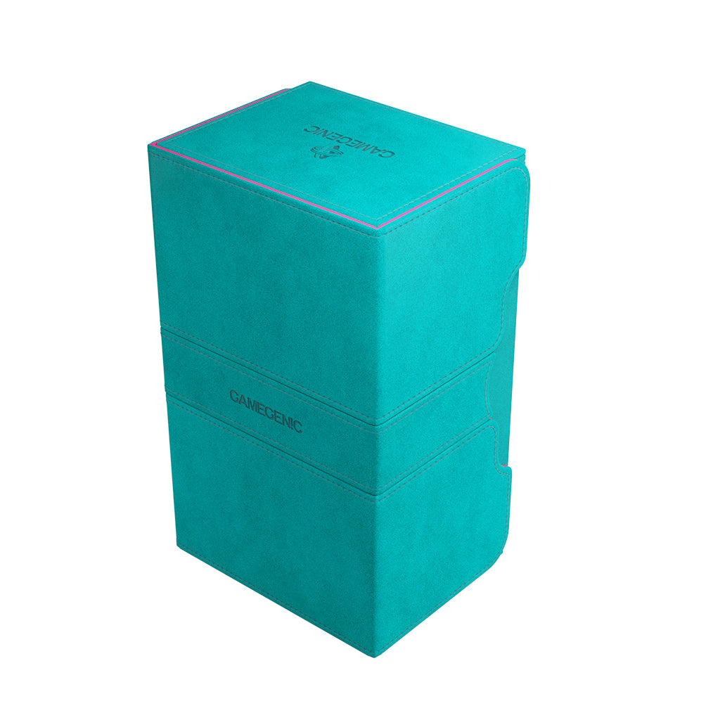 GameGenic Stronghold 200+ XL Convertible Teal/Pink Card Supplies Gamegenic [SK]