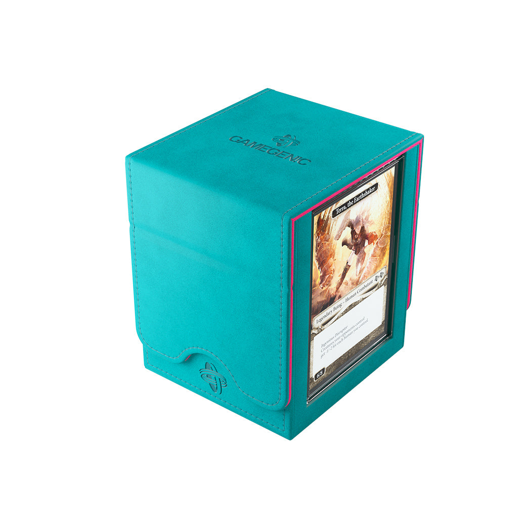 Gamegenic Squire Plus 100+ XL Teal/Pink Card Supplies Gamegenic [SK]