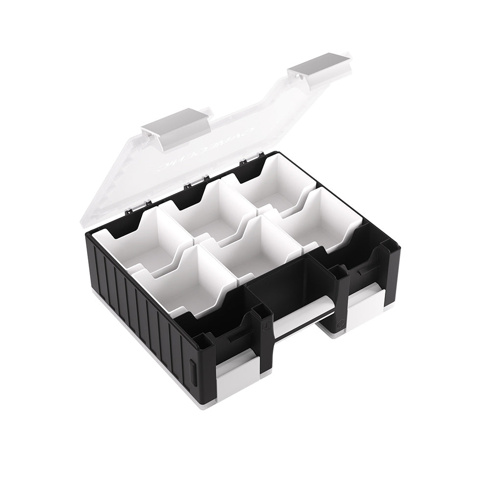Gamegenic Game Castle Black/White/Clear Card Supplies Gamegenic [SK]