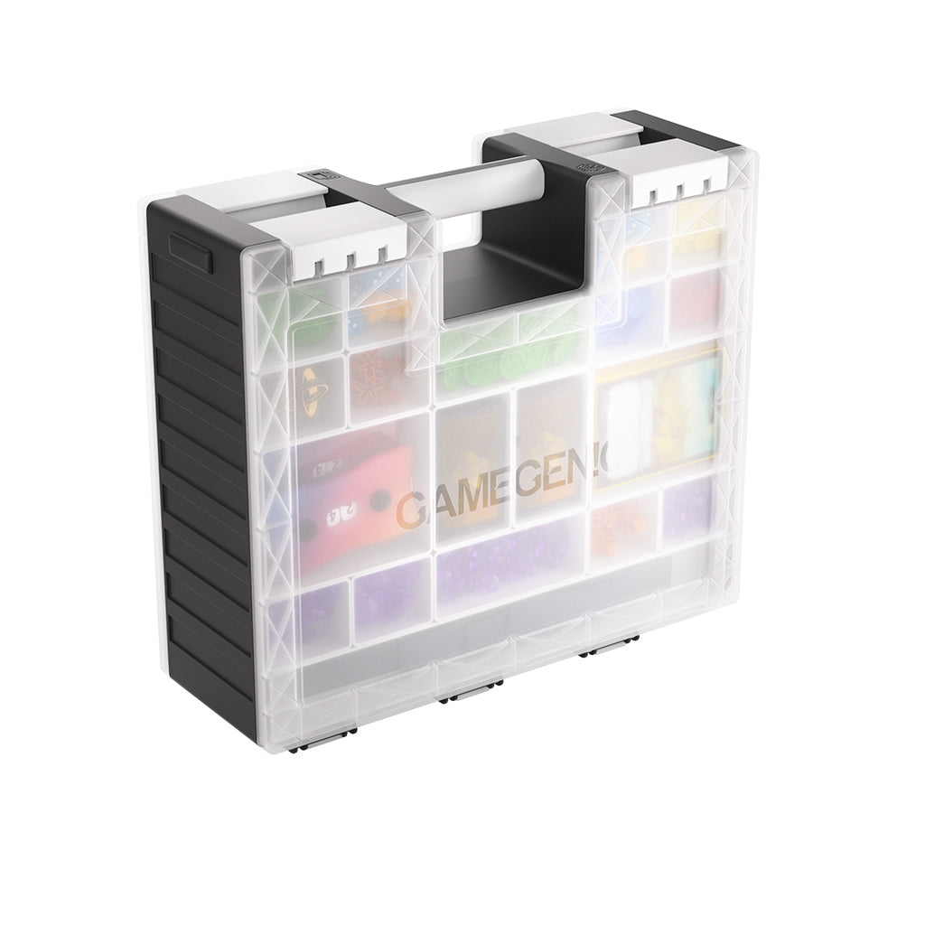 Gamegenic Game Castle Black/White/Clear Card Supplies Gamegenic [SK]