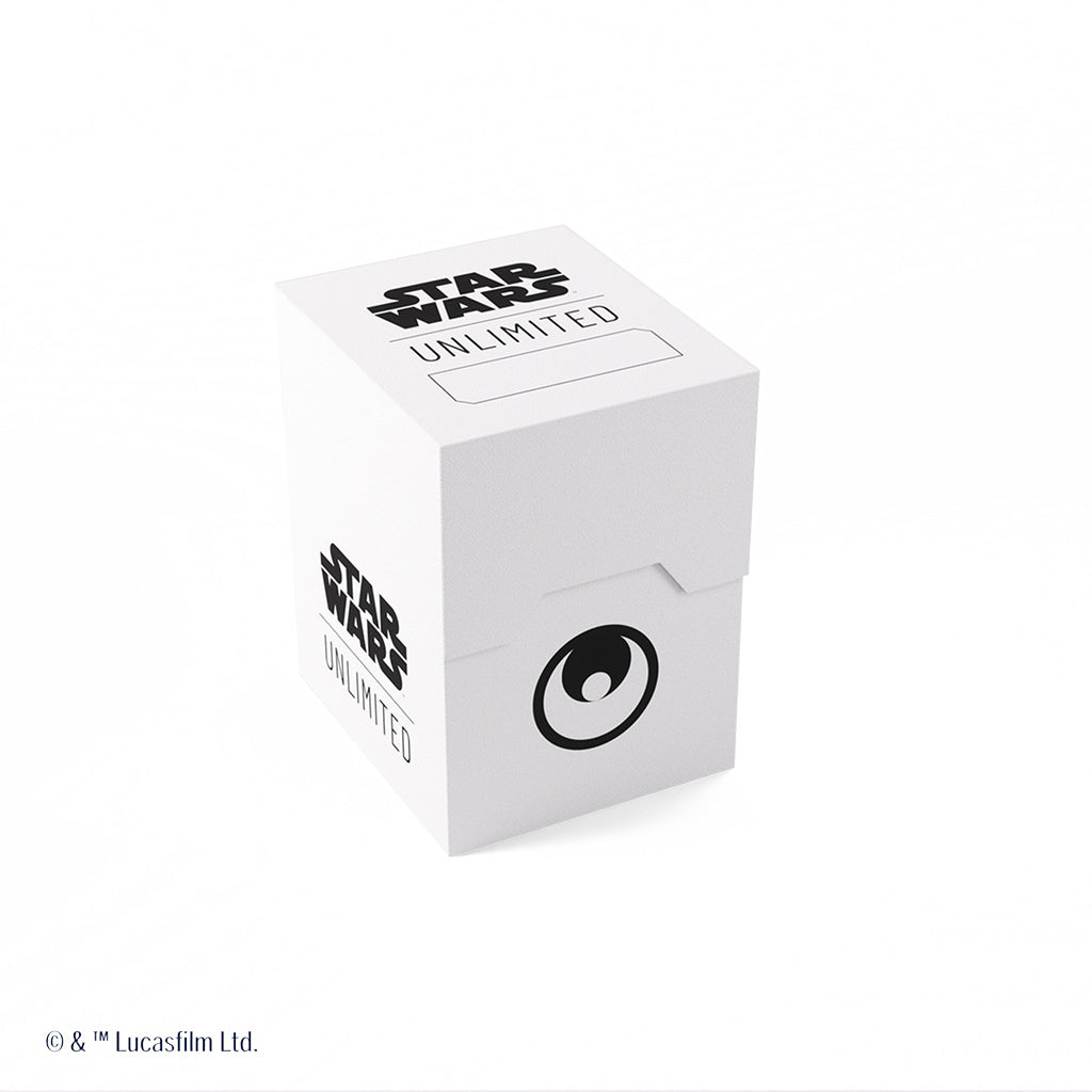 Gamegenic Star Wars Unlimited Soft Crate - White w/Black Card Supplies Gamegenic [SK]   