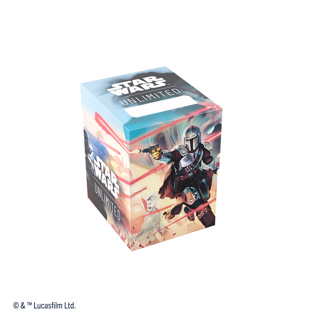 Gamegenic Star Wars Unlimited Soft Crate - Mandalorian & Moff Gideon Card Supplies Gamegenic [SK]   