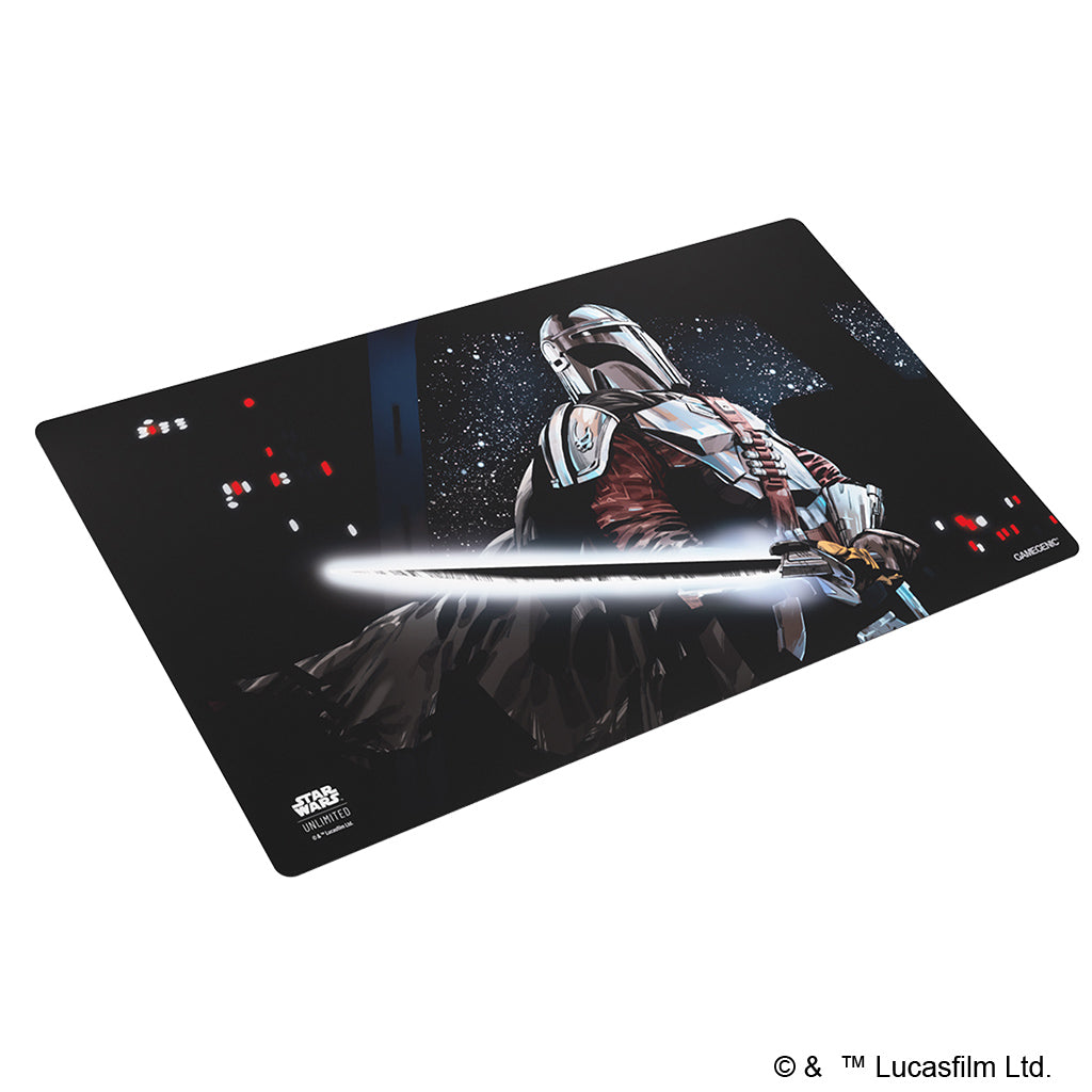 Star Wars Unlimited Game Mat - Mandalorian Games Workshop Minis Gamegenic [SK]   