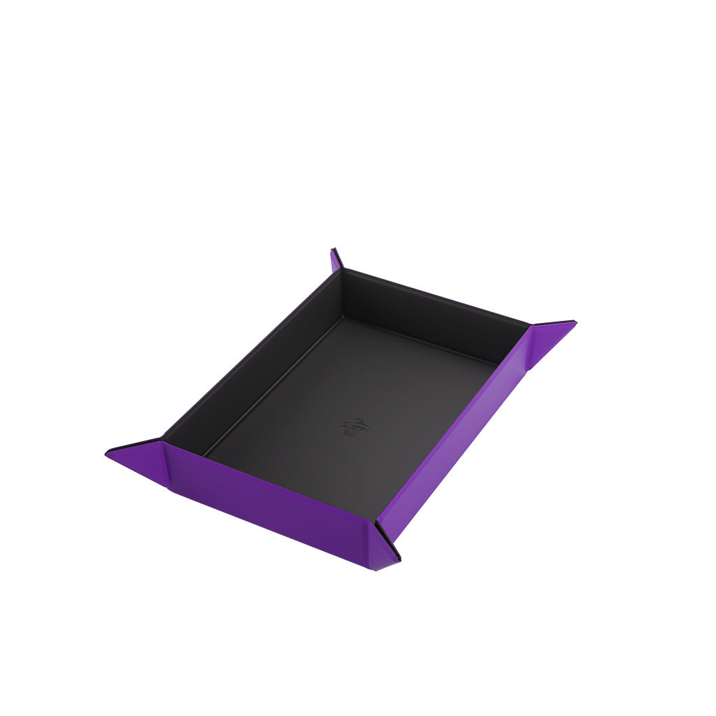 Gamegenic Rectangular Dice Tray Game Accessory Gamegenic [SK] Black/Purple  