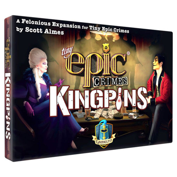 Tiny Epic Crimes: Kingpin Expansion Card Games Gamelyn Games [SK]