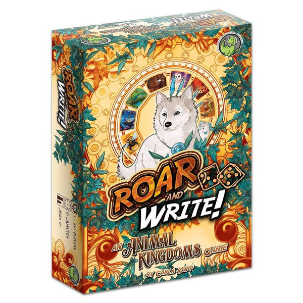 Roar and Write Card Games Galactic Raptor Games [SK]