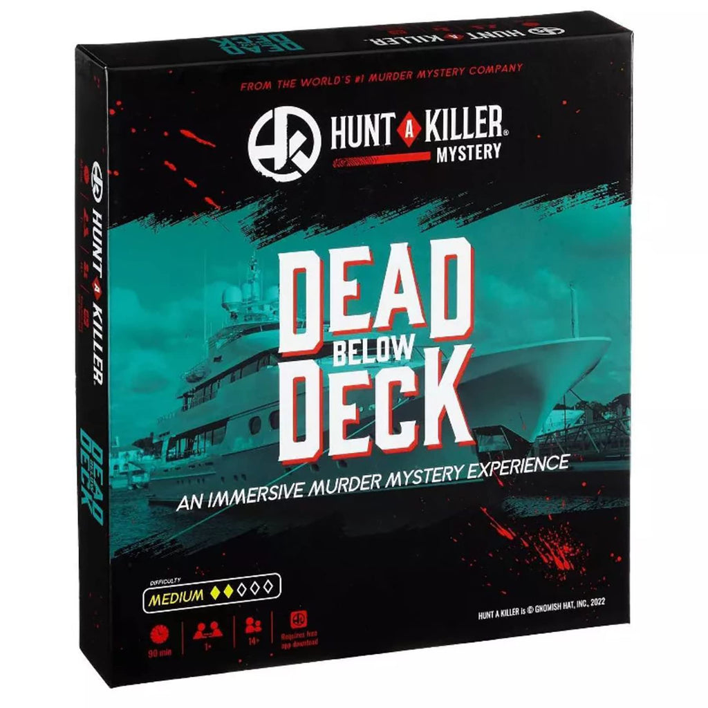 Hunt A Killer Dead Below Deck Board Games Relatable Detectives [SK]   