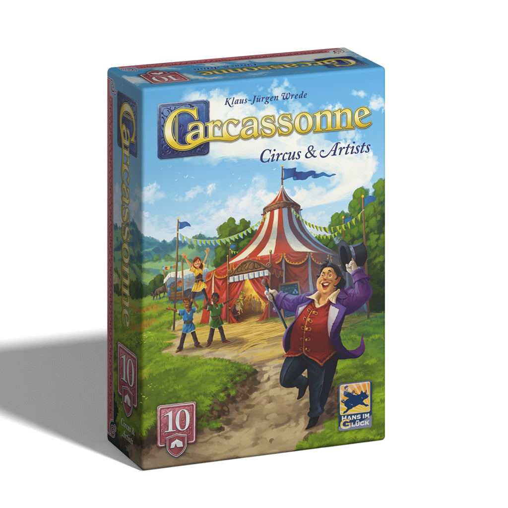 Carcassone Expansion 10 Circus & Artists Board Games Hans im Glück [SK]