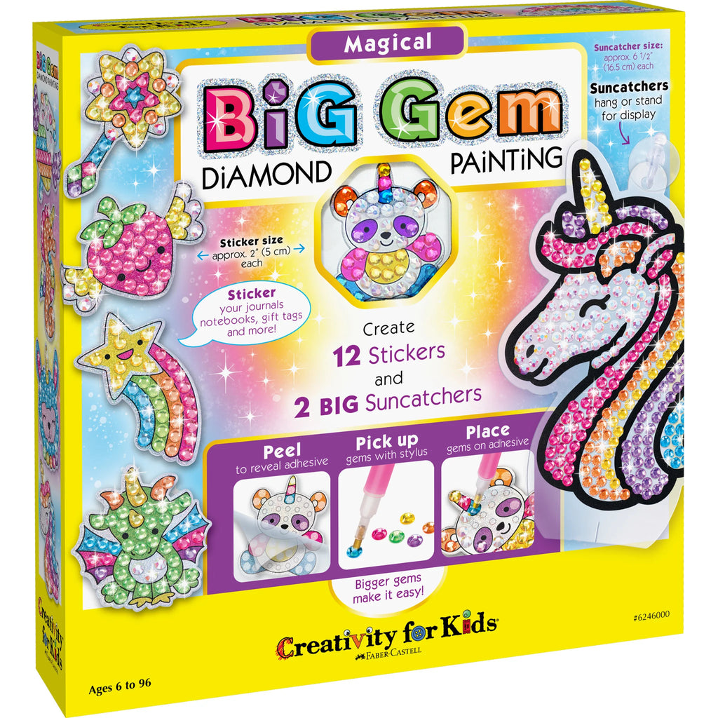 Faber-Castell Big Gem Diamond Painting - Magical Activities Faber-Castell [SK]   