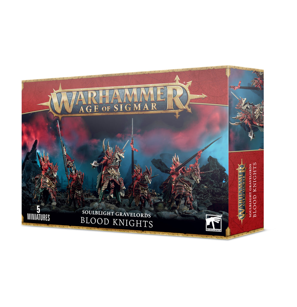 Age of Sigmar Soulblight Gravelords Blood Knights Games Workshop Minis Games Workshop [SK]   