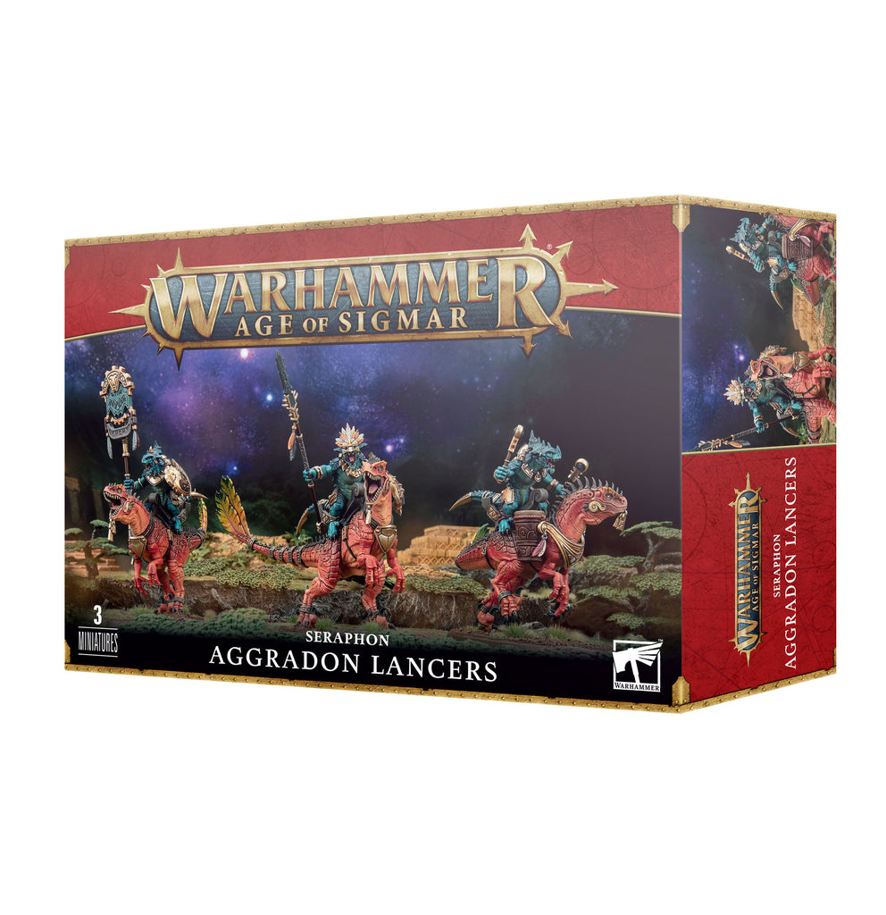 Age of Sigmar Seraphon Aggradon Lancers Games Workshop Minis Games Workshop [SK]   