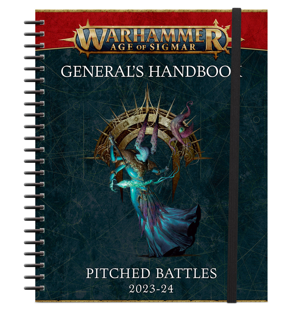 Age of Sigmar Generals Handbook Pitch Battles 2023-24 Games Workshop Minis Games Workshop [SK]   