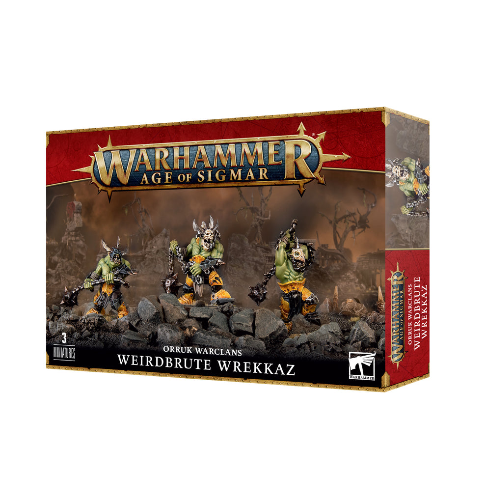 Age of Sigmar Orruk Warclans Weirdbrute Wrekkaz Games Workshop Minis Games Workshop [SK]   