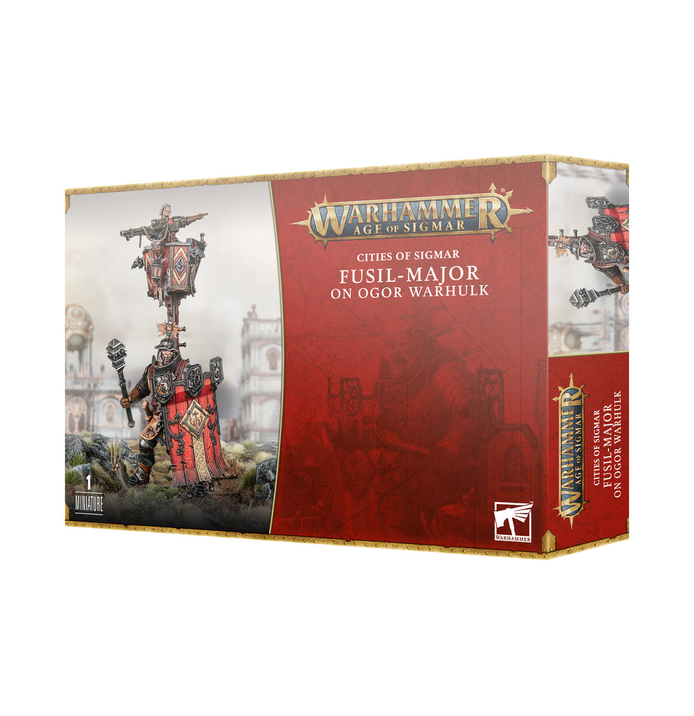 Age of Sigmar Cities of Sigmar Fusil-Major on Ogor Warhulk Games Workshop Minis Games Workshop [SK]   