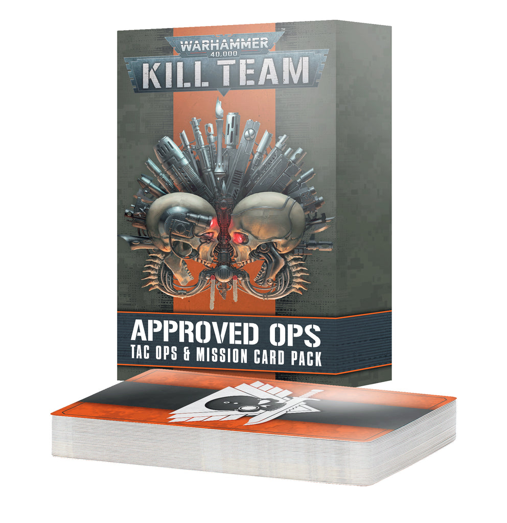 40K Kill Team Approved Ops: Tac Ops and Mission Card Pack Games Workshop Minis Games Workshop [SK]   