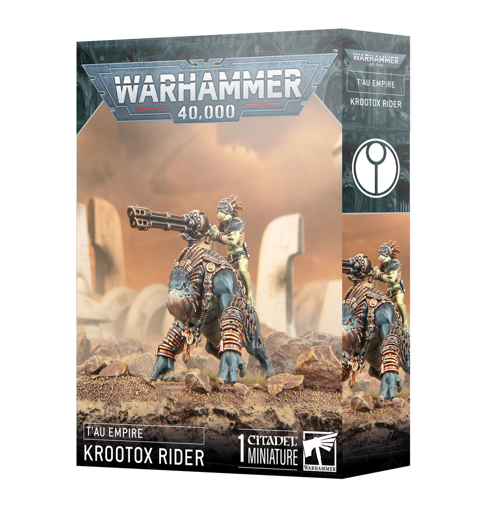 40K T'au Empire Krootox Rider Games Workshop Minis Games Workshop [SK]   