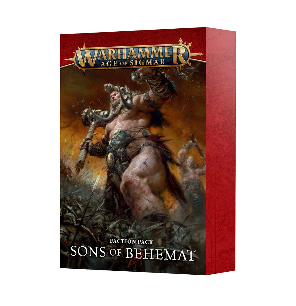 Age of Sigmar Faction Pack (4th Edition) Games Workshop Minis Games Workshop [SK] Sons of Behemat  