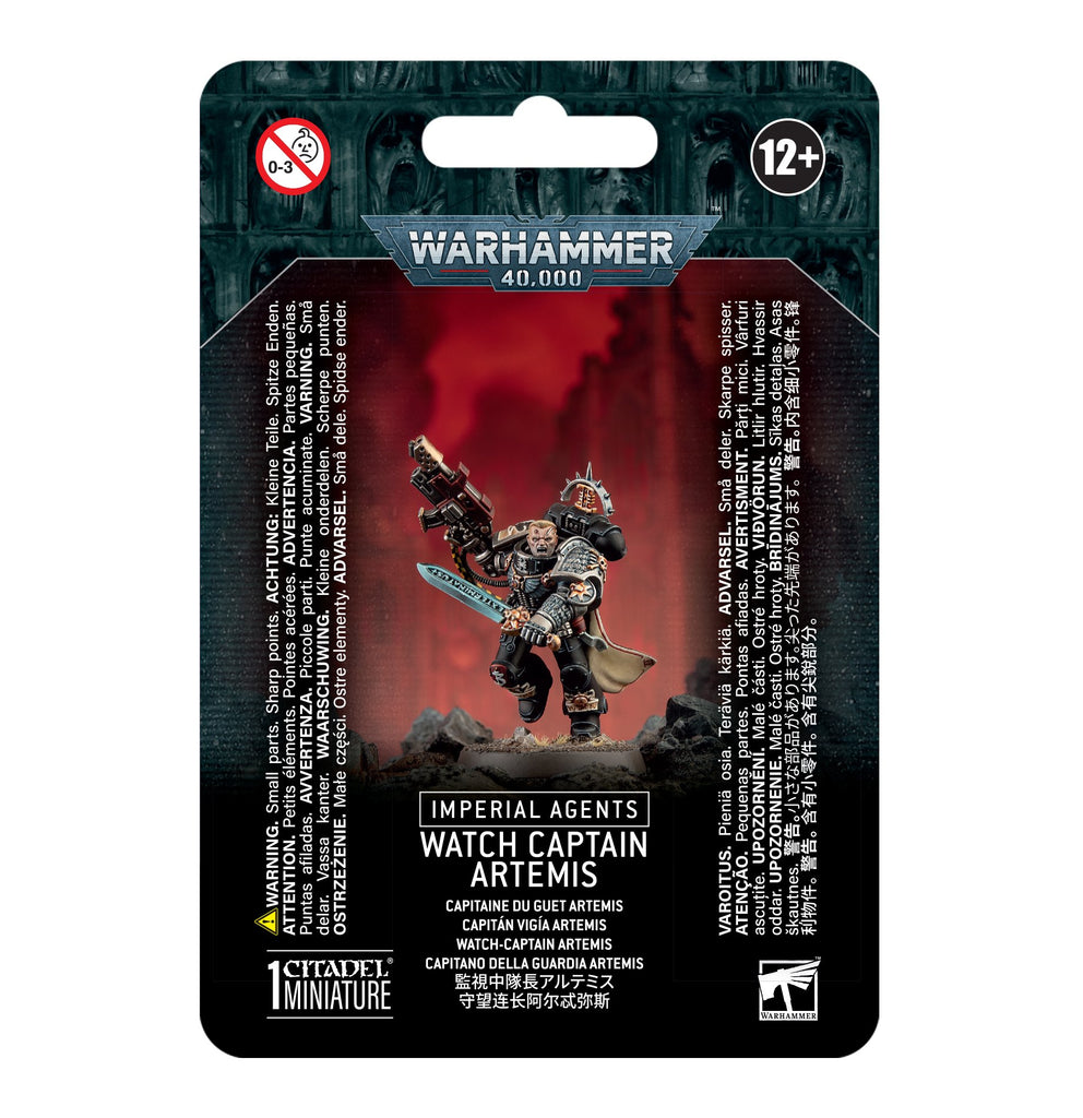 40K Imperial Agents Watch Captain Artemis Games Workshop Minis Games Workshop [SK]   