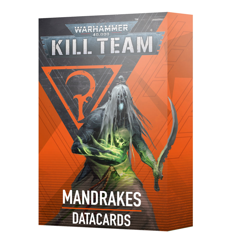 40K Kill Team Datacards Mandrakes Games Workshop Minis Games Workshop [SK]   