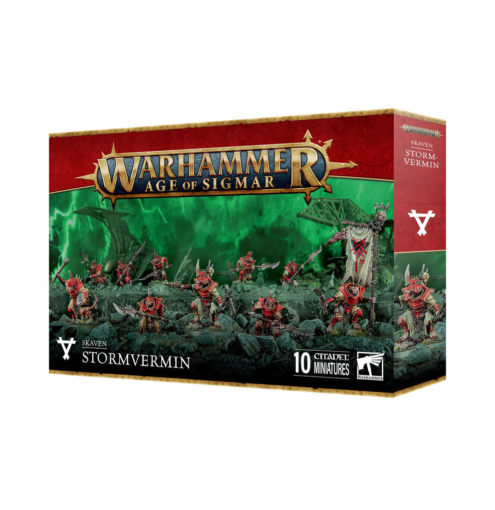 Age of Sigmar Skaven Stormvermin Games Workshop Minis Games Workshop [SK]   