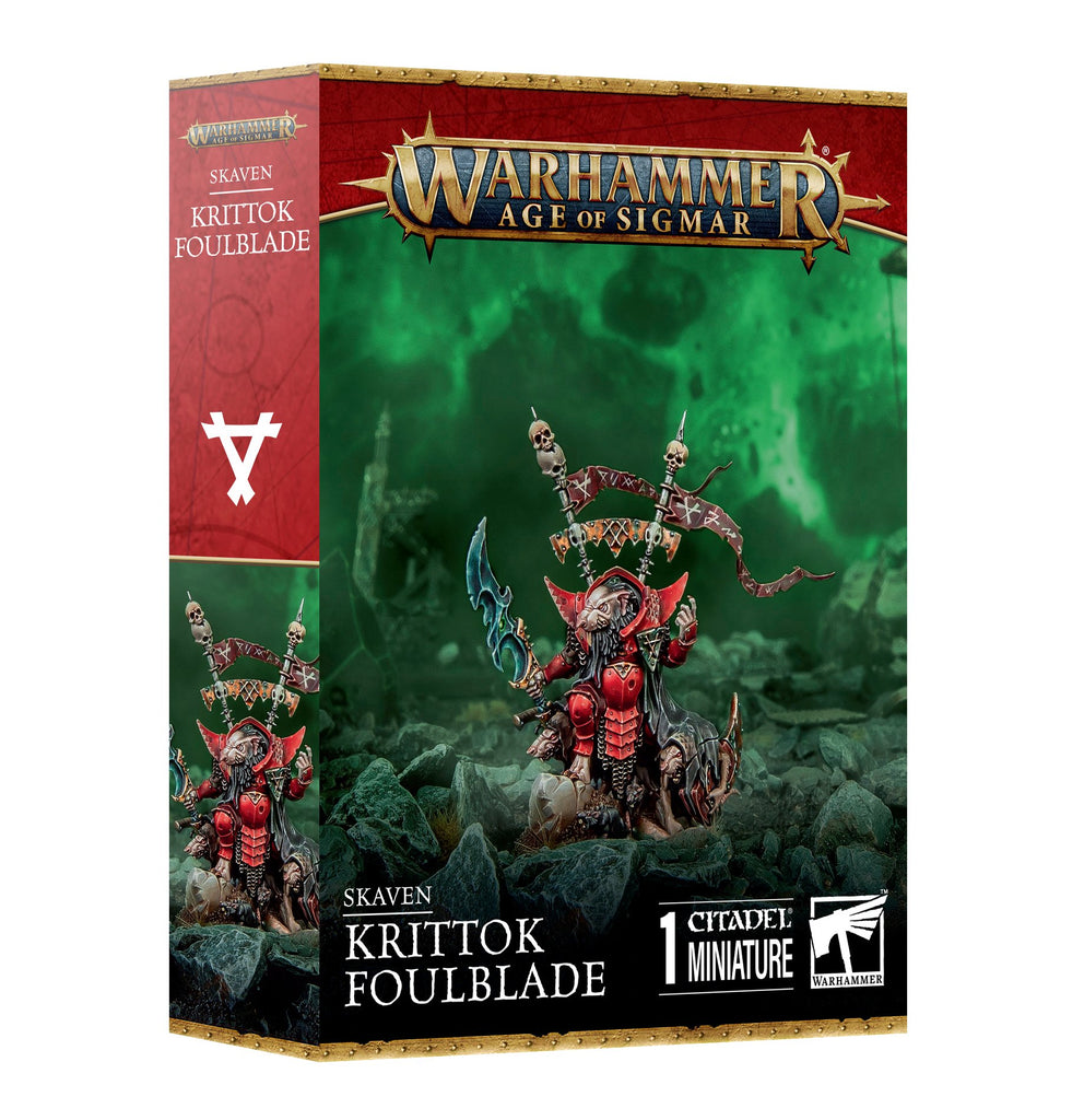 Age of Sigmar Skaven Krittok Foulblade Games Workshop Minis Games Workshop [SK]   