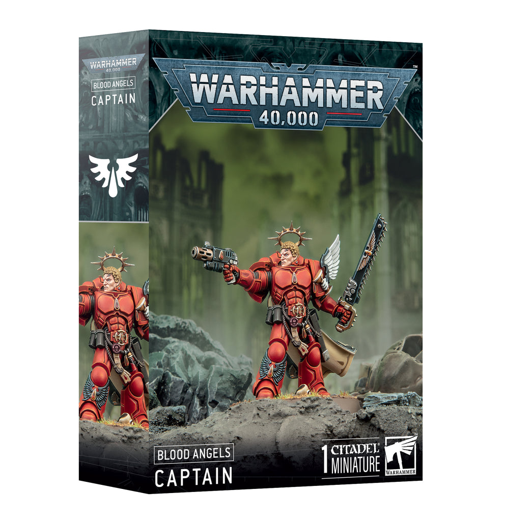 40K Blood Angels Captain Games Workshop Minis Games Workshop [SK]   