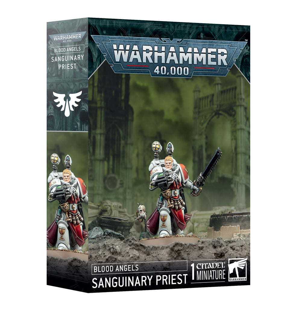 40K Blood Angels Sanguinary Priest Games Workshop Minis Games Workshop [SK]   