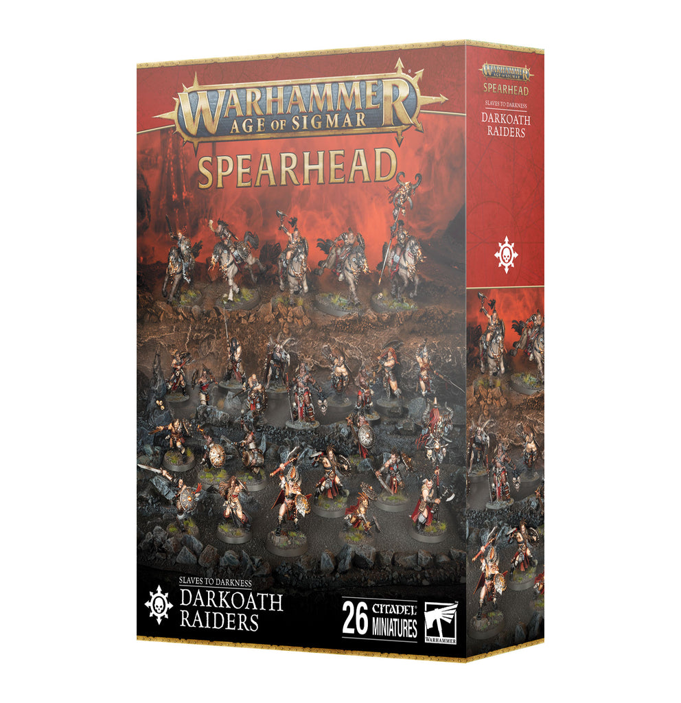 Age of Sigmar Spearhead Slaves to Darkness Darkoath Raiders Games Workshop Minis Games Workshop [SK]