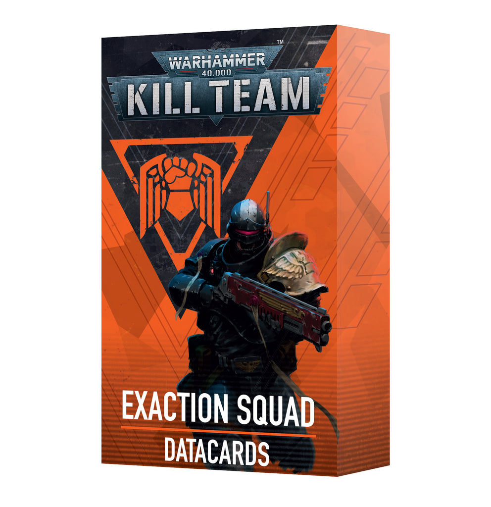 40K Kill Team Datacards Exaction Squad Games Workshop Minis Games Workshop [SK]