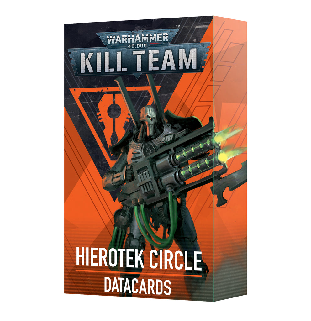 40K Kill Team Datacards Hierotek Circle Games Workshop Minis Games Workshop [SK]