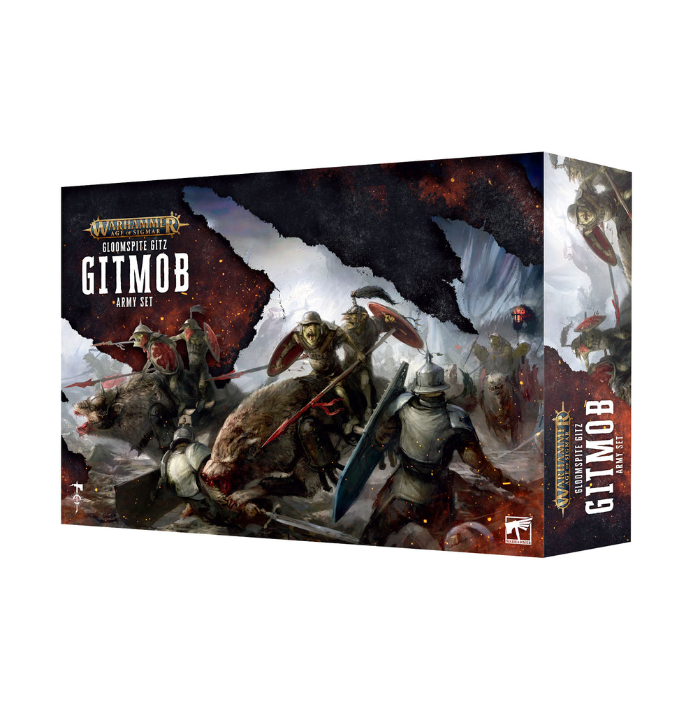 Age of Sigmar Gloomspite Gitz Gitmob Army Set Games Workshop Minis Games Workshop [SK]