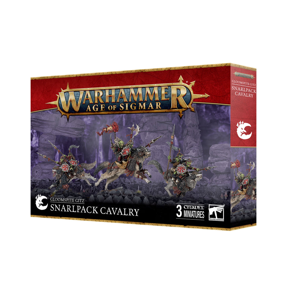 Age of Sigmar Gloomspite Gitz Snarlpack Cavalry Games Workshop Minis Games Workshop [SK]