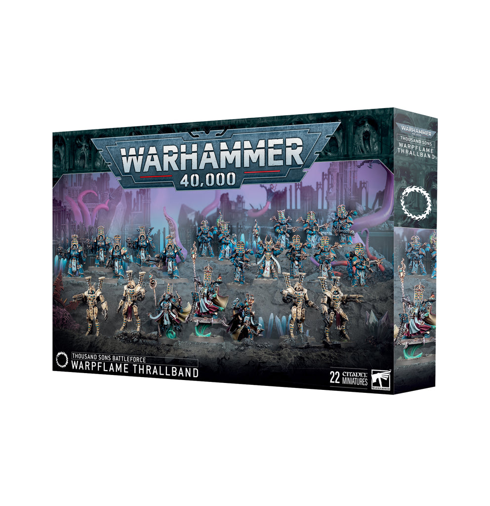 40K Battleforce Thousand Sons Warpflame Thrallband Games Workshop Minis Games Workshop [SK]