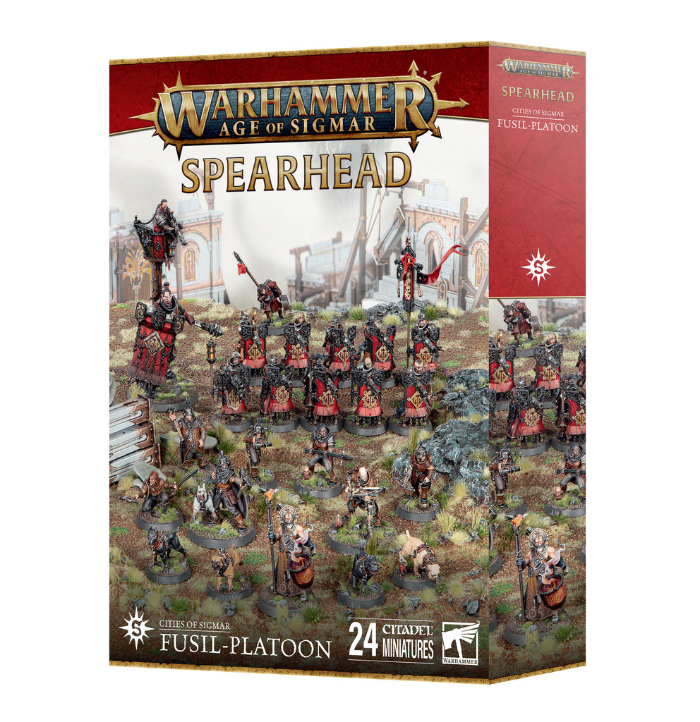 Age of Sigmar Spearhead Cities of Sigmar Fusil-Platoon Games Workshop Minis Games Workshop [SK]