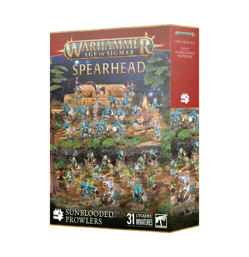 Age of Sigmar Spearhead Seraphon Sunblooded Prowlers Games Workshop Minis Games Workshop [SK]