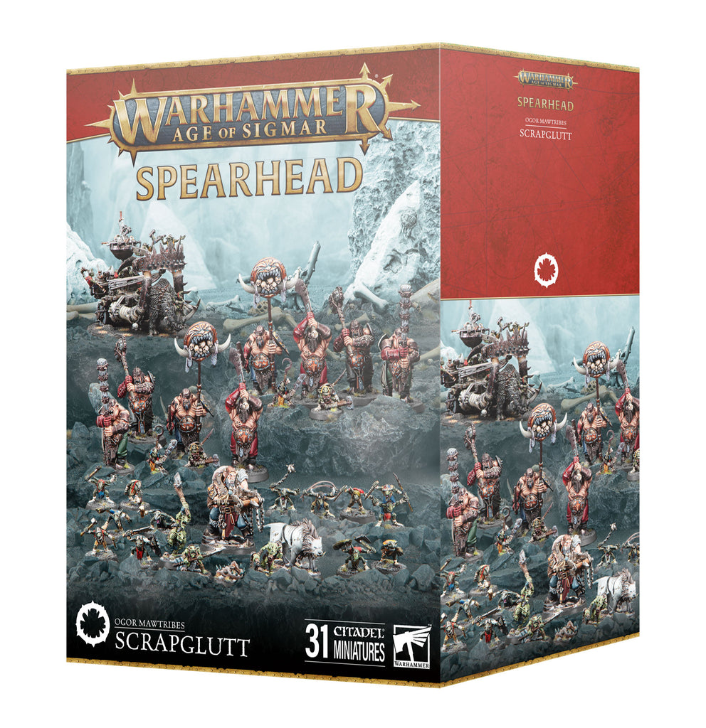 Age of Sigmar Spearhead Ogor Mawtribes Scrapglutt Games Workshop Minis Games Workshop [SK]