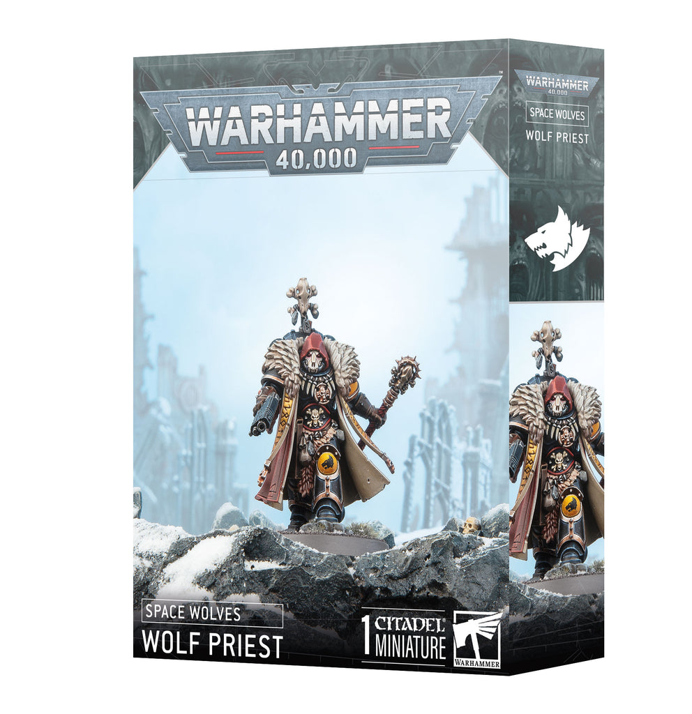 40K Space Wolves Wolf Priest Games Workshop Minis Games Workshop [SK]