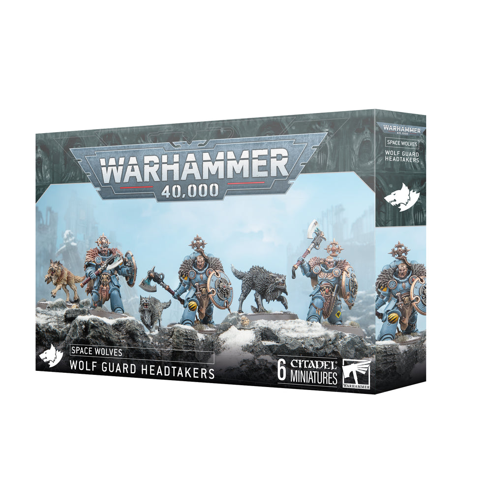 40K Space Wolves Wolf Guard Headtakers Games Workshop Minis Games Workshop [SK]