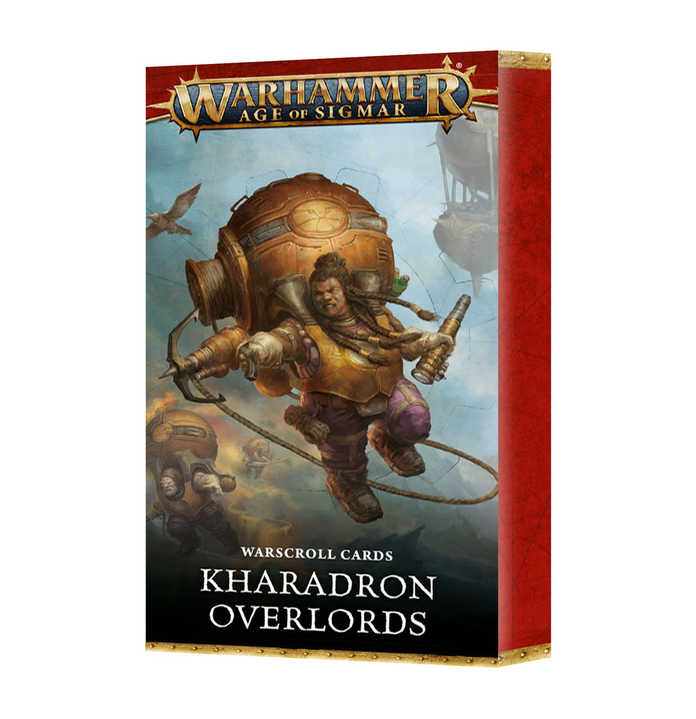 Age of Sigmar Warscroll Cards Kharadron Overlords (4th Edition) Games Workshop Minis Games Workshop [SK]