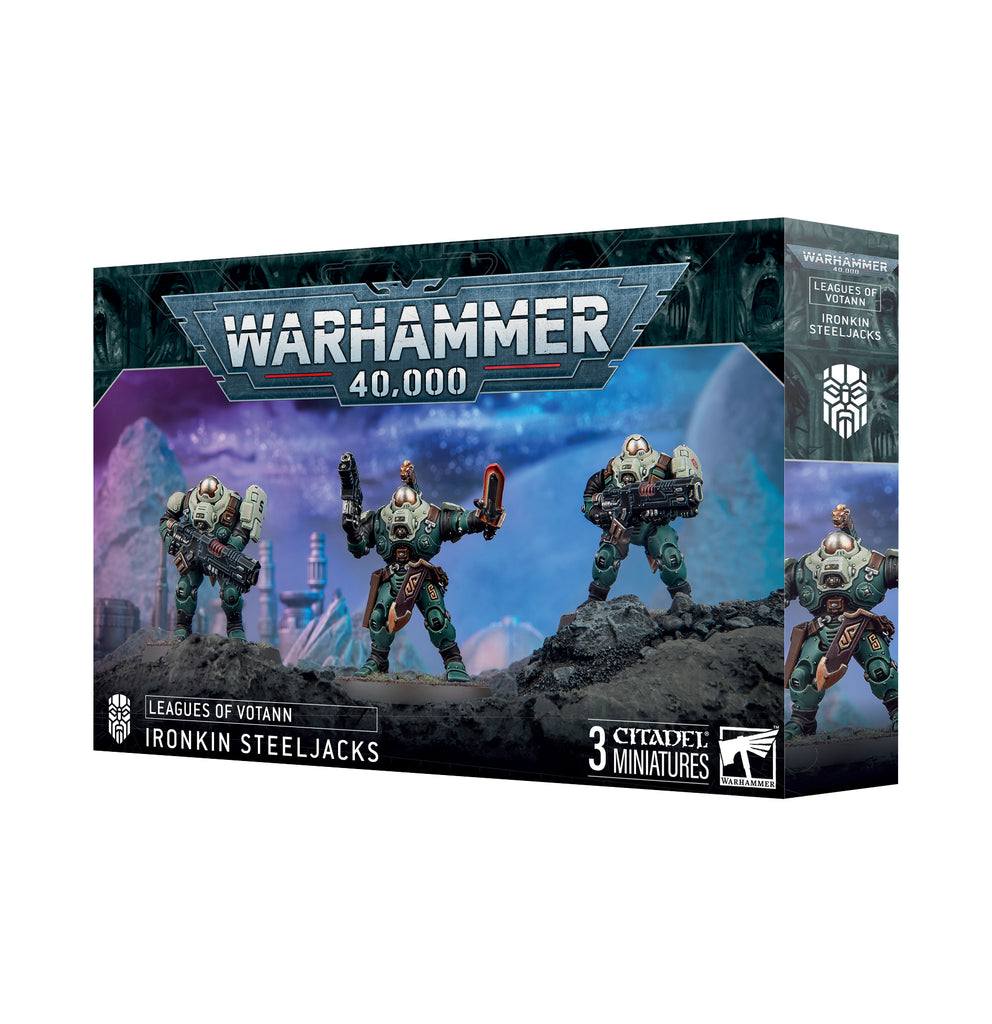 40K Leagues of Votann Ironkin Steeljacks Games Workshop Minis Games Workshop [SK]