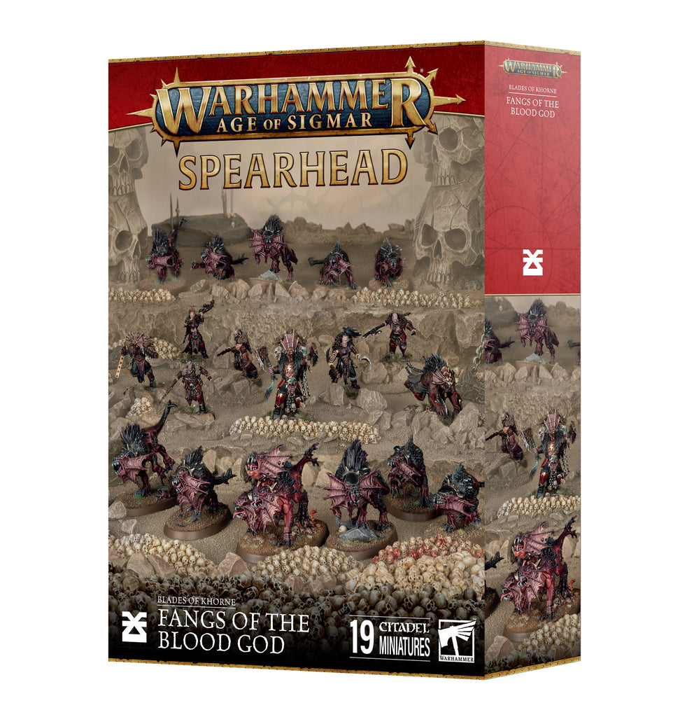 Age of Sigmar Spearhead Blades of Khorne - Fangs of the Blood God Games Workshop Minis Games Workshop [SK]